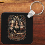 De zusters Brontë Sleutelhanger (Achterkant)