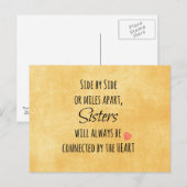 De zusters citeren briefkaart (Voorkant / Achterkant)