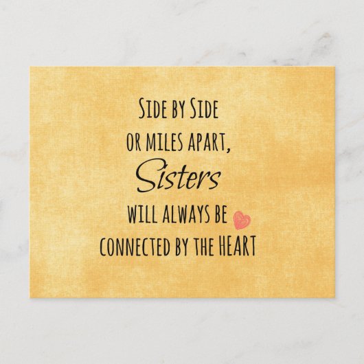 De zusters citeren briefkaart (Voorkant)