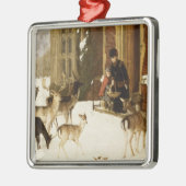 De zusters van de liefdadigheid metalen ornament (Links)