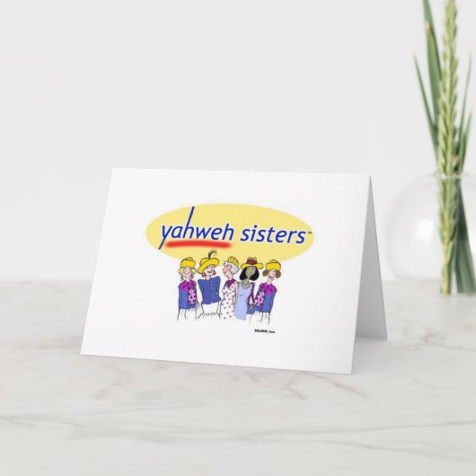 De Zusters van Yahweh Kaart (Voorkant)
