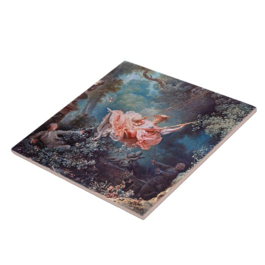 De zwaai, de gonard tegeltje (Zijkant)