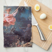 De zwaai, de gonard theedoek (Quarter Fold)