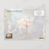 De zwaai van Fragonard Briefkaart (Achterkant)