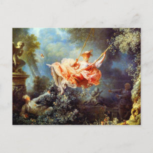 De zwaai van Fragonard Briefkaart