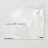 De zwaai van Jean-Honore Fragonard Briefkaart (Achterkant)