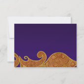 De Zwaan Bruiloft Reactiekaarten RSVP Kaartje (Achterkant)