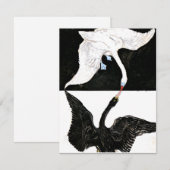 De Zwaan, Nr. 01, door Hilma af Klint (Voorkant / Achterkant)