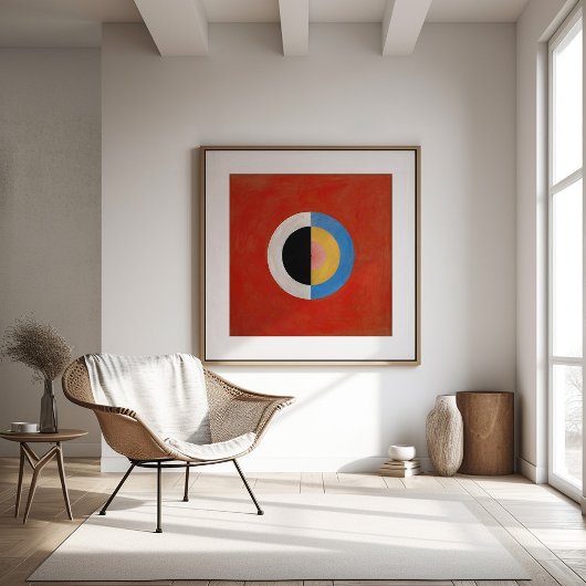 De zwaan, nr. 17 | Hilma af Klint Poster