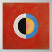 De zwaan, nr. 17 | Hilma af Klint Poster (Voorkant)