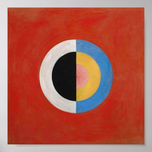 De zwaan, nr. 17 | Hilma af Klint Poster (Voorkant)