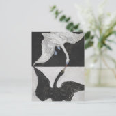 De zwaan, nr. 1 | Hilma af Klint Briefkaart (Staand voorkant)