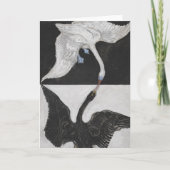De zwaan, nr. 1 | Hilma af Klint Kaart (Voorkant)