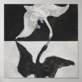 De zwaan, nr. 1 | Hilma af Klint Poster (Voorkant)