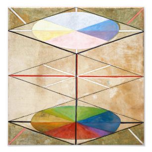 De Zwaan nr. 23 Hilma af Klint Foto Afdruk