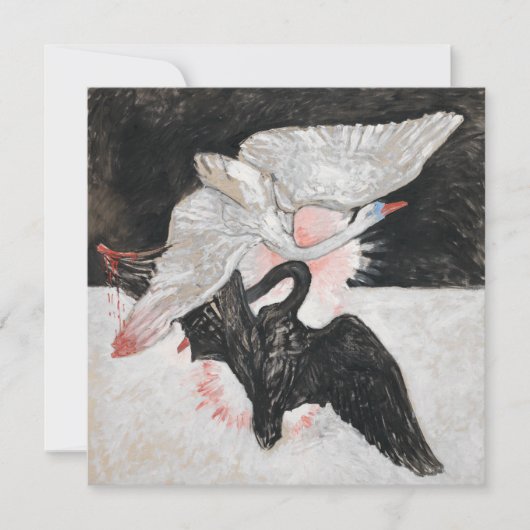 De zwaan, nr. 2 | Hilma af Klint | (Voorkant)