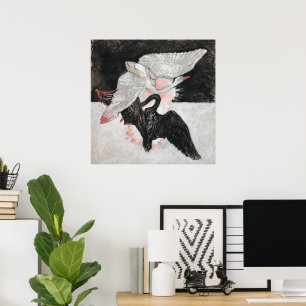 De zwaan, nr. 2 Hilma af Klint Poster