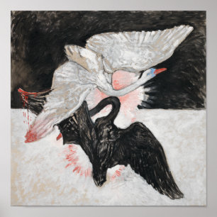 De zwaan, nr. 2   Hilma af Klint   Poster