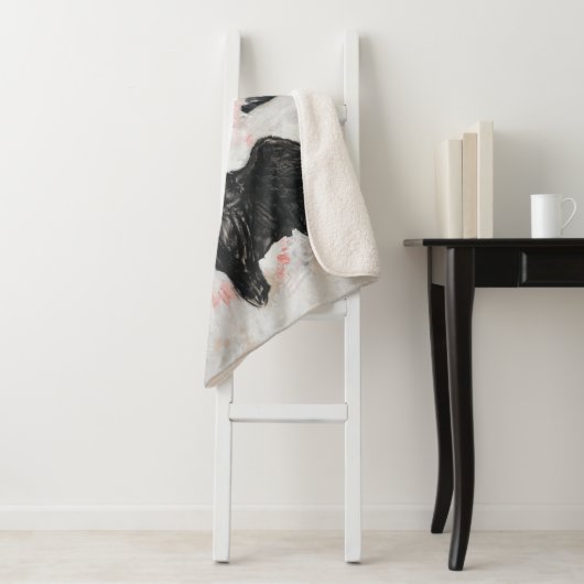 De zwaan, nr. 2 | Hilma af Klint | Sherpa Deken (In situ)