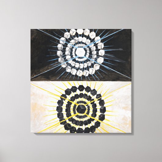 De zwaan, nr. 8 | Hilma af Klint | Canvas Afdruk (Voorkant)