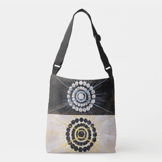De zwaan, nr. 8 | Hilma af Klint | Crossbody Tas (Voorkant)
