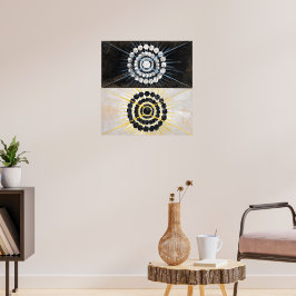 De zwaan, nr. 8 | Hilma af Klint | Poster