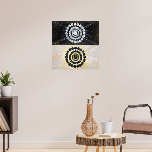 De zwaan, nr. 8 | Hilma af Klint | Poster (Woonkamer 3)
