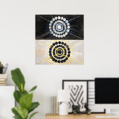 De zwaan, nr. 8 | Hilma af Klint | Poster (Thuiskantoor)