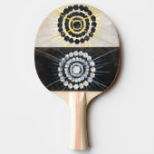 De zwaan, nr. 8 | Hilma af Klint | Tafeltennisbatje (Achterkant)
