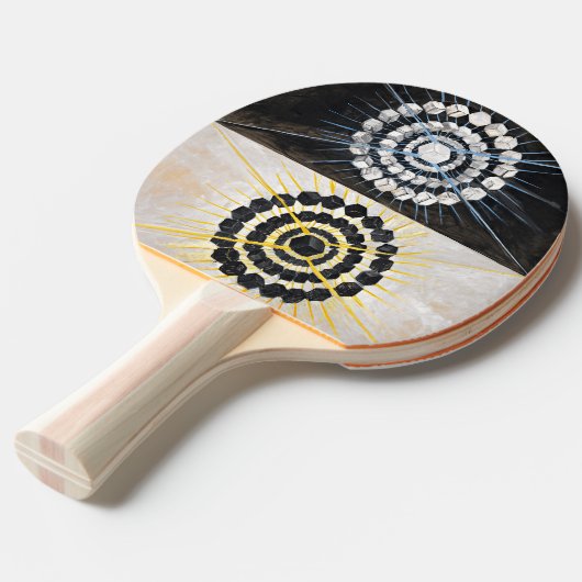 De zwaan, nr. 8 | Hilma af Klint | Tafeltennisbatje (Voorkant Gekanteld)