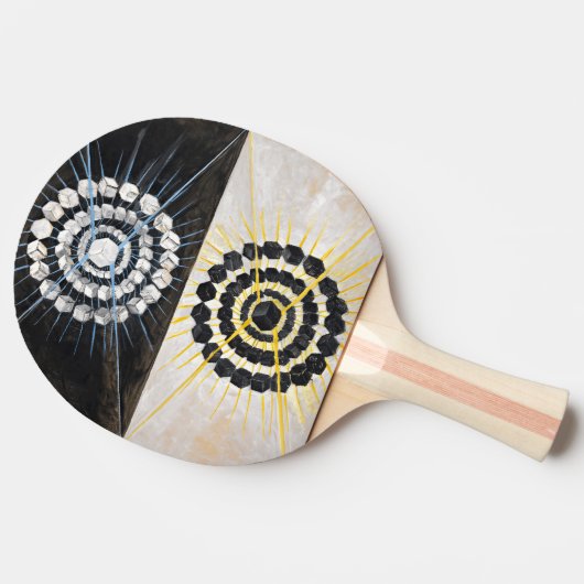 De zwaan, nr. 8 | Hilma af Klint | Tafeltennisbatje (Zijkant)
