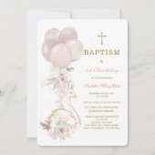 De zwaan prinses doop en eerste verjaardag kaart (Voorkant)