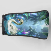De Zwaan van Vergeten Wateren. Golfheadcover (Voorkant)