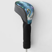 De Zwaan van Vergeten Wateren. Golfheadcover (Schuin)