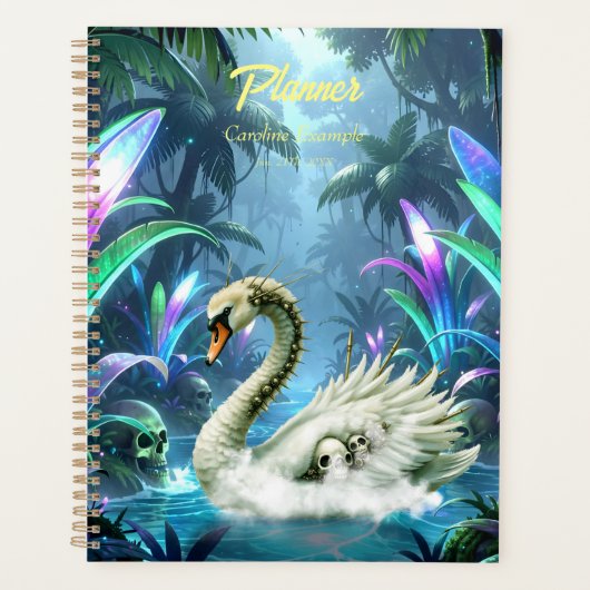 De Zwaan van Vergeten Wateren.  Planner (Voorkant)
