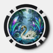 De Zwaan van Vergeten Wateren. Poker Chips (Achterkant)