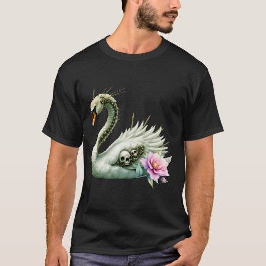 De Zwaan van Vergeten Wateren. T-shirt (Voorkant)