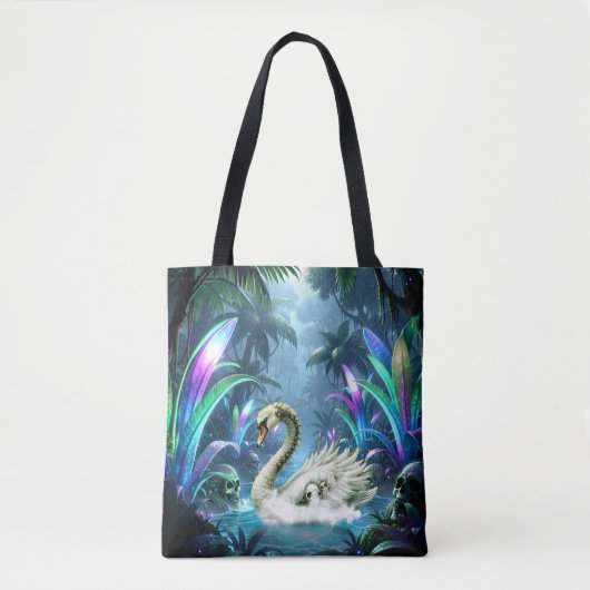 De Zwaan van Vergeten Wateren.  Tote Bag (Voorkant)