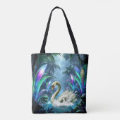 De Zwaan van Vergeten Wateren.  Tote Bag (Achterkant)
