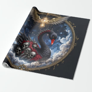 De Zwaan van Vergeten Zielselen.  Cadeaupapier