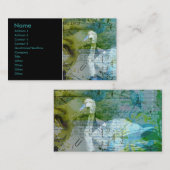 De zwaan visitekaartje (Voorkant / Achterkant)