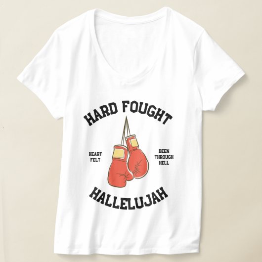 De zwaarbevochten Halleluja T-shirt (Laagn)