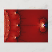 De zwaarte wekt fractaal briefkaart (Voorkant)