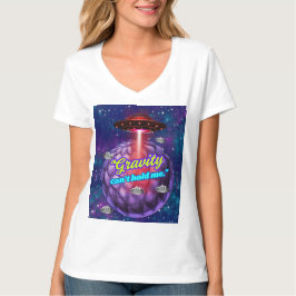 DE ZWAARTEKRACHT KAN ME NIET VASTHOUDEN T-SHIRT