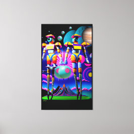 De zwaartekracht van de levitatie - Ken Gage Art Canvas Afdruk