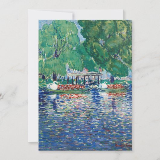 De zwanenboten | George Luks (Voorkant)