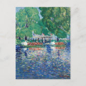 De zwanenboten | George Luks Briefkaart (Voorkant)