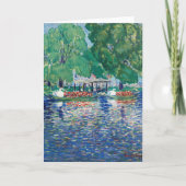 De zwanenboten | George Luks Kaart (Voorkant)