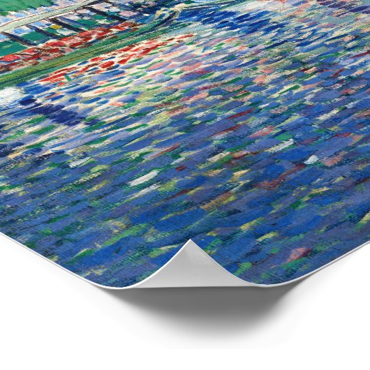 De zwanenboten | George Luks Poster (Hoek)