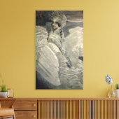 De Zwanprinses, 1900 Canvas Afdruk (Insitu (Woonkamer))